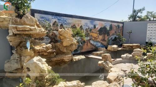 Dự án thiết kế thi công cảnh quan sân vườn căn biệt thự đơn lập tại Uông Bí - TP. Quảng Ninh